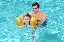 Dmuchane Rękawki do pływania Żółte L 30x15cm BESTWAY