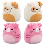 SQUISHMALLOWS Flip-A, Seria 19, pluszak Odion i Illia-Mallows, 13 cm