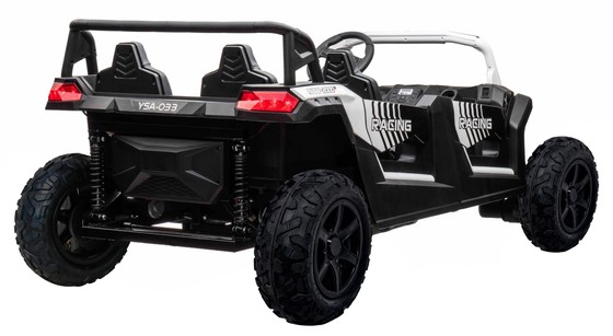 Pojazd 4-osobowy Buggy ATV RACING UTV2000 Z Baterią Li-ion Biały