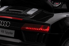 Audi R8 Policja na akumulator dla dzieci + Pilot + EVA + Wolny Start + MP3 LED
