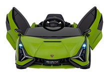 Lamborghini SIAN na akumulator dla dzieci Zielony + Pilot + EVA + Wolny Start + Audio LED