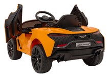 McLaren Artura na akumulator dla dzieci Pomarańczowy + Napęd 4x4 + Pilot + Wolny Start + EVA + Audio LED