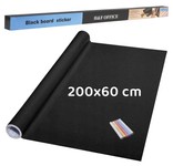 Samoprzylepna Tablica Kredowa dla dzieci 3+ Elastyczna mata 200x60 cm + 5 sztuk Kredy