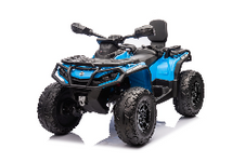 Quad Can Am Outlander ATV z Pilotem Niebieski