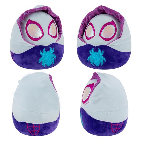 SQUISHMALLOWS Spidey & His Amazing Friends, pluszak GHOST, 12 cm