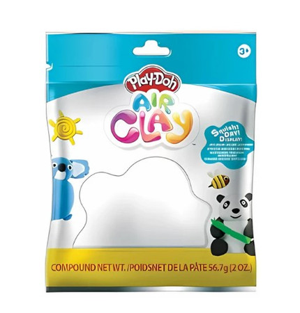 PLAY-DOH Air Clay Colors, zabawka kreatywna BIAŁY
