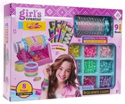 Zestaw Do Robienia Bransoletek z Kołowrotkiem + Akcesoria