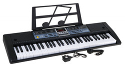 61-klawiszowy Keyboard dla dzieci 5+ Tryb nauki Taktomierz Mikrofon - model nr 6136