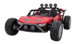 Auto Buggy Racing 5 na akumulator dla dzieci Czerwony + Silniki 2x200W + Pilot + Audio LED + Wolny Start