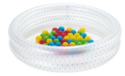 Dmuchany Basenik 2w1 dla dzieci 2+ Niebieski BESTWAY 91x20cm Brodzik + Suchy basen + 50 piłeczek