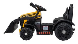 Traktor Spychacz G320 dla najmłodszych dzieci Żółty + Ruchoma łyżka + Melodie + Klakson + Światła LED