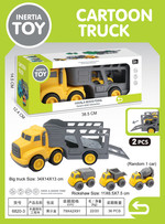 Zestaw Pojazdów Laweta + Autka Budowlane