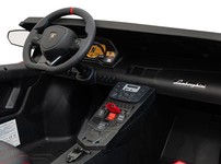 Auto Lamborghini Aventador SV na akumulator dla 2 dzieci Szary + Pilot 2,4 GHz + Pianka EVA + Audio LED