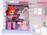 Domek Dla Lalek + Akcesoria