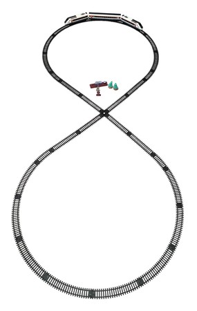 Ogromna Kolejka Z Torami