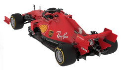 Ferrari SF1000 czerwony RASTAR model 1:16 Zdalnie sterowany bolid + Body kit + Pilot 2,4 GHz