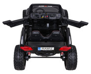 Buggy Clash na akumulator dla 2 dzieci Czarny + Pilot + Napęd 4x4 + Regulacja siedzenia + Radio MP3 + LED