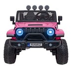 Auto terenowe OFF-ROAD 3.0 dla dzieci Różowy + Pilot + Wolny Start + Pasy + Audio LED