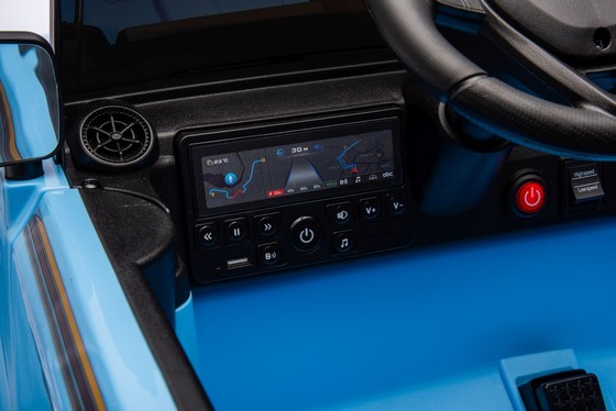 Pojazd Toyota PRADO Niebieski