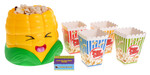 Gra zręcznościowa Popcorn dla dzieci 4+ Łapanie kukurydzy + 70 sztuk Popcornu + 4 Kubełki