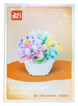 Zestaw Klocków Kwiaty 253el.