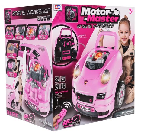 Warsztat Dla Młodego Mechanika Różowy