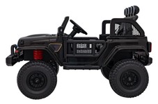 Auto terenowe OFF-ROAD 3.0 dla dzieci Czarny + Pilot + Wolny Start + Pasy + Audio LED
