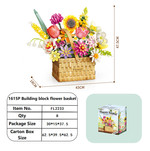 Zestaw Klocków Wiosenny Bukiet w Koszyku 1615el.