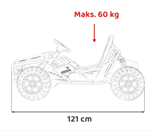 Pojazd Sport 5 Czarny