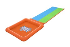 Podwójny Ślizg wodny Super Splash dla dzieci 3+ BESTWAY Tor 531cm + Brodzik 129 l + Natrysk