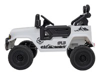 Toyota FJ Cruiser dla dzieci Biały + Pilot + Napęd 4x4 + Audio LED + EVA + Wolny Start