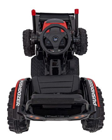 Koparka Traktor na akumulator dla dzieci Czerwony + Ruchome Ramię Łyżka + Pilot + Wolny Start + Radio FM + LED