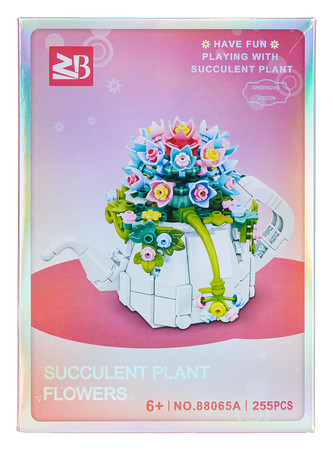 Zestaw Klocków Kwiaty 255el.