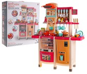 Kuchnia Aneks Kuchenny z Funkcją Świateł i Dźwięku 65el. Czerwony