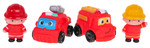 Zestaw Strażaków z Pojazdami