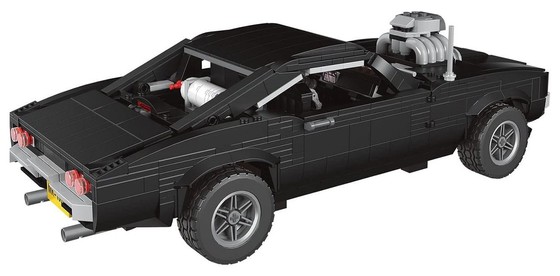 Zestaw Klocków Auto Sportowe Czarne 1439el.