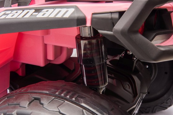 Quad Can Am Outlander ATV z Pilotem Różowy