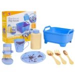 Zestaw Sprzątający + Akcesoria Niebieski