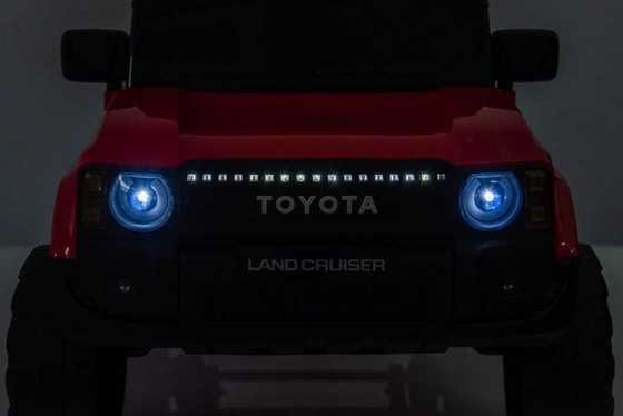 Pojazd Toyota PRADO Czerwony