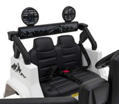 Toyota FJ Cruiser dla dzieci Biały + Pilot + Napęd 4x4 + Audio LED + EVA + Wolny Start