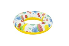 Kółko dmuchane do pływania Owoce BESTWAY 61cm Winyl + Zawór bezpieczeństwa