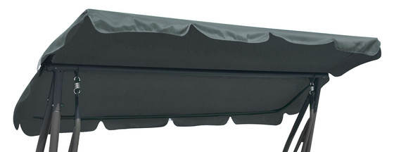 Części Zapasowe do Huśtawki Ogrodowej 8078 Materiał na Daszek Szary