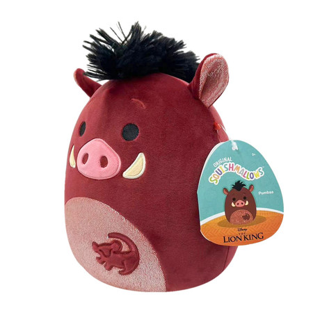SQUISHMALLOWS Król Lew Pumba, pluszak, 20 cm