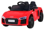 Audi R8 na akumulator dla dzieci Czerwony + Pilot + EVA + Wolny Start + MP3 LED