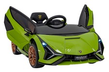 Lamborghini SIAN na akumulator dla dzieci Zielony + Pilot + EVA + Wolny Start + Audio LED