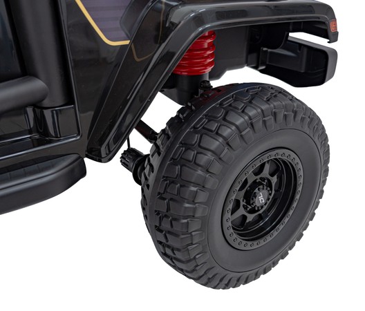 Auto terenowe OFF-ROAD 3.0 dla dzieci Czarny + Pilot + Wolny Start + Pasy + Audio LED