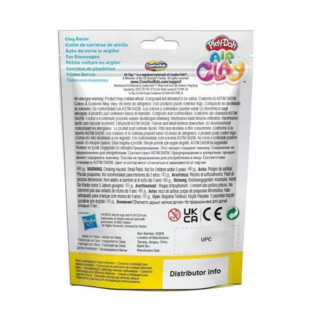 PLAY-DOH Air Clay Racers, zabawka kreatywna FIOLETOWY