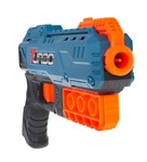 Pistolet TURBO dla dzieci 8+ Niebieski + 6 bezpiecznych Pocisków