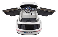 Porsche Cayenne S na akumulator dla dzieci Lakier Biały + Pilot + Wolny START + EVA + Audio LED