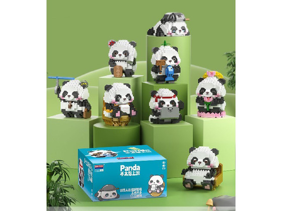 Zestaw Klocków Pandy 303el.